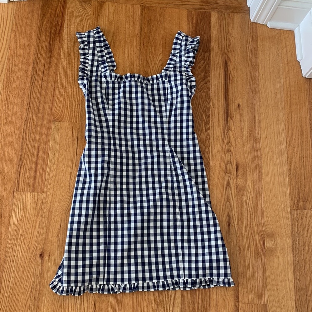 J. Crew gingham dress